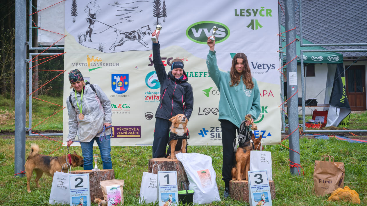 Rozhovor s vítězkou Canicross Bukovka v kategorii Short se psy do 15 kg